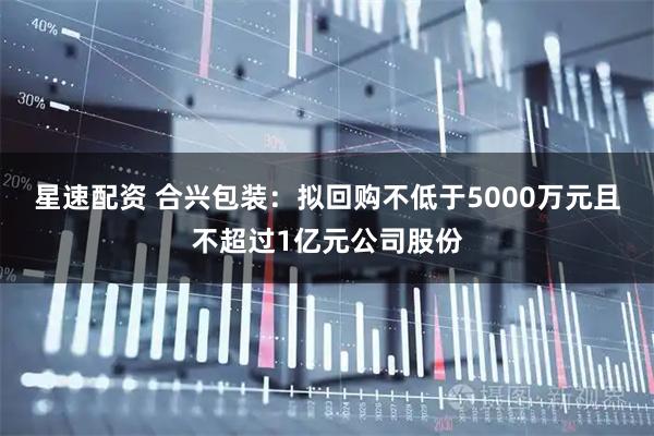 星速配资 合兴包装：拟回购不低于5000万元且不超过1亿元公司股份